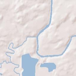 Euharlee Terrain Map