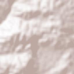 Angoshteh Terrain Map