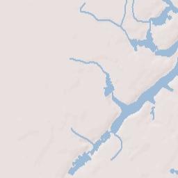 Boiling Spring Lakes Terrain Map