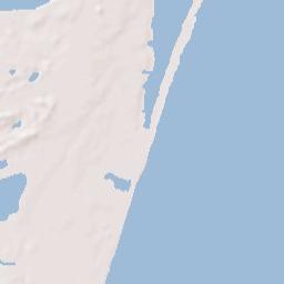 Carolina Beach Terrain Map