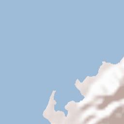 Kawanoechō Terrain Map
