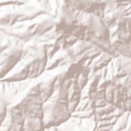 North Fork Terrain Map