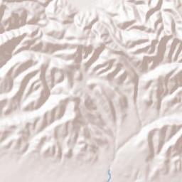 La Habra Heights Terrain Map