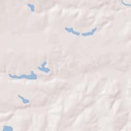 Bryan County Terrain Map