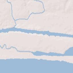 Oak Island Terrain Map