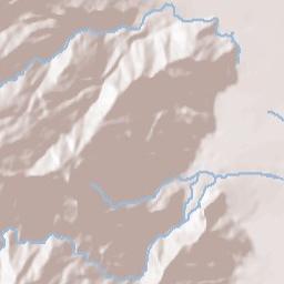 Palm Springs Terrain Map