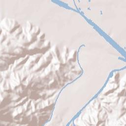 Cathedral City Terrain Map