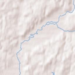 Lamar County Terrain Map