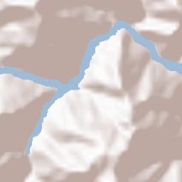 Ōkawa Terrain Map
