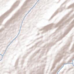 Saint Clair County Terrain Map