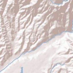 Trabuco Canyon Terrain Map