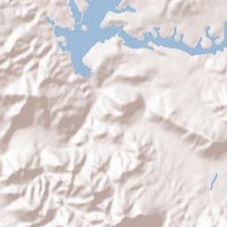 Canyon Lake Terrain Map