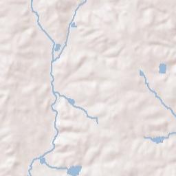 Clayton County Terrain Map