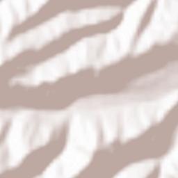 Buzen-shi Terrain Map