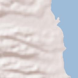 Kunisaki-shi Terrain Map