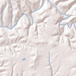Rock Creek Terrain Map