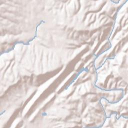 Cahaba Heights Terrain Map