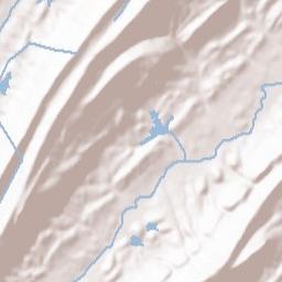 Shoal Creek Terrain Map