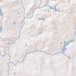 Fayette County Terrain Map