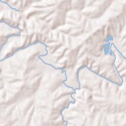 Randolph County Terrain Map