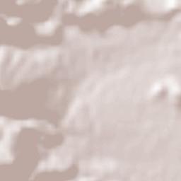 Beppu Shi Terrain Map