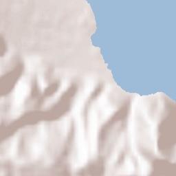 Beppu Terrain Map