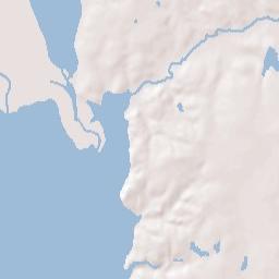 Oak Point Terrain Map