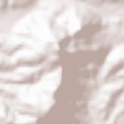 Sasebo Shi Terrain Map