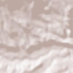 Yufu-shi Terrain Map