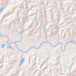 Holmes County Terrain Map
