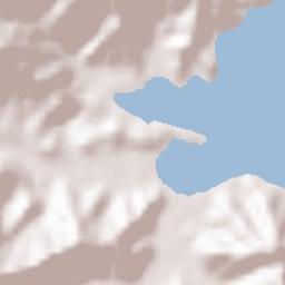 Tsukumi-shi Terrain Map