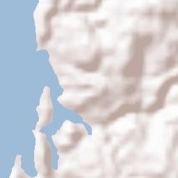 Saikai-shi Terrain Map