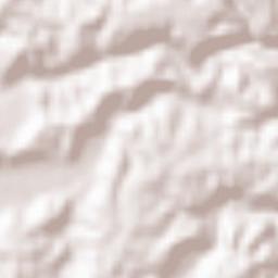 Bungo-ōno Shi Terrain Map