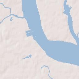 North Charleston Terrain Map