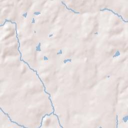 Huguley Terrain Map