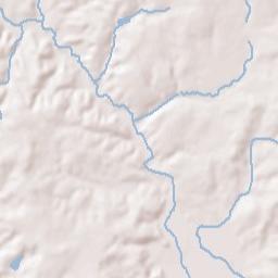 Bibb County Terrain Map