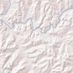 Yazoo County Terrain Map