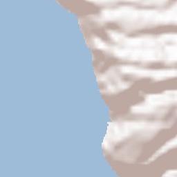 Fajã da Ovelha Terrain Map