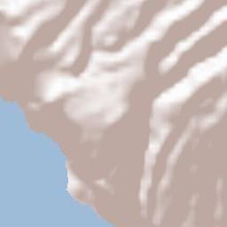 Estreito da Calheta Terrain Map