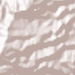 Gulishah Kach Terrain Map