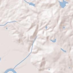 Blue Ridge Terrain Map