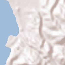 Amakusa Gun Terrain Map