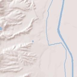 Doña Ana County Terrain Map