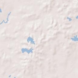 Hinds County Terrain Map