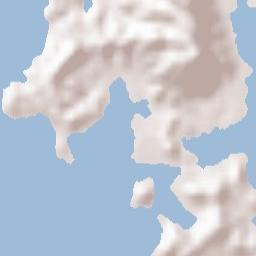 Ushibukamachi Terrain Map