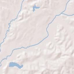 Bullock County Terrain Map