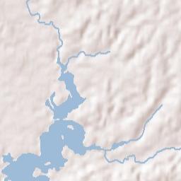 Clarke County Terrain Map