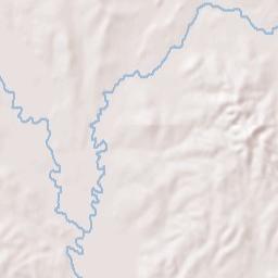 Jasper County Terrain Map