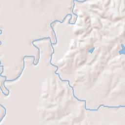 Mendenhall Terrain Map