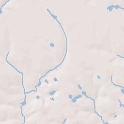 Glennville Terrain Map